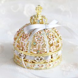 ジュエリーボックス クラウンSAKURA 桜 和 置物 ゴールド EX5871