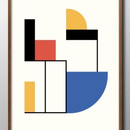 バウハウス BAUHAUS A3 サイズ ポスター アート おしゃれ 絵画 インテリア 北欧 イラスト マット紙 艶消し アートパネル 額 フレーム デザイン 壁掛け ギフト 新築祝い ディスプレイ 引越し祝い　新生活　空間デザイン 