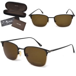 トムフォード サングラス TOM FORD FT0851-F/S 01J 56 サングラス アジアンフィット UVカット EYEWEAR メンズ レディース ブラック ブラウン