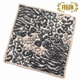 FEILER フェイラー ハンカチ タオル  25cm Animal Blend  Grey アニマルブレンド