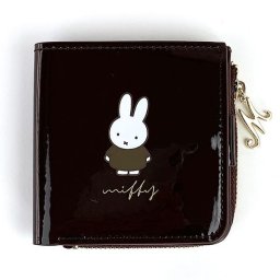 ミッフィー miffy スウィートチョコレートシリーズ  2つ折り財布 PBR サイフ ケース 小物入れ 二つ折り ブラウン(MCOR)