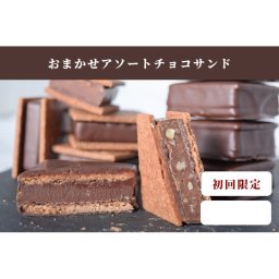 GAKUおまかせセット（チョコサンド6個セット）リッチカカオ 信州くるみ 信州りんご ミルク ラムレーズン