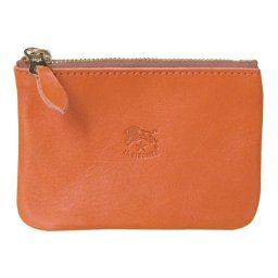 イルビゾンテ コインケース メンズ レディース カウハイドレザー 本革 ファスナー 小銭入れ オレンジ C0898 P 166 【スペシャルラッピング660円(別売り)】誕生日 結婚祝い 結婚式 バレンタイン 高級 ホワイトデー 父の日 母の日