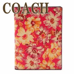 コーチ COACH レディース パスポートケース 花 ピンク 4115IMPMC 【ネコポス】 ブランド 人気