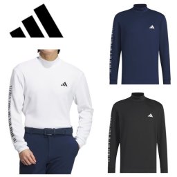 アディダス ゴルフ ワーディング モックネック 長袖シャツ メンズ adidas GOLF JTY67 お誕生日祝い お祝い 記念品 お父さん 父の日 彼氏 男性 30代 40代 50代 60代  還暦祝い 敬老の日 人気プレゼント プレゼント