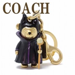 コーチ COACH キーホルダー レディース キーリング ベアー ベア クマ ディズニー コラボ ヴィランズ マレフィセント 眠れる森の美女 CC347IML38 【ネコポス】 ブランド 人気