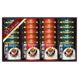 【ギフト対応無料】ビクトリア珈琲 酵素焙煎ドリップコーヒーセット (ND-250) ※送料無料(北海道・沖縄は除く)