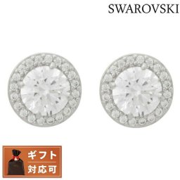 スワロフスキー ブランド ピアス レディース SWAROVSKI 5636269 コンステラ ラウンドカット クリスタル パヴェ スタッド シルバー アクセサリー おしゃれ ギフト