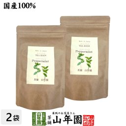 【国産 100%】ペパーミントティー ハーブティー 2g×15パック×2袋セット 熊本県産 ノンカフェイン 無農薬 ティーバッグ ティーパック リーフ ペパーミント茶 健康茶 ダイエット 苗 ギフト プレゼント プチギフト お茶 敬老の日 2026 内祝い
