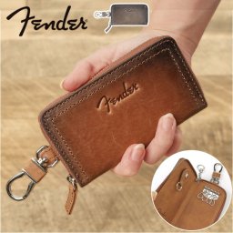Fender フェンダー キーケース 500 メンズ 通販 スマートキーケース キーホルダー キーリング お財布 さいふ メンズキーケース サイフ 財布 ラウンドファスナー スマートキー 本革 レザー 革 鍵 キー ファスナー 4連 カジュアル かっこいい