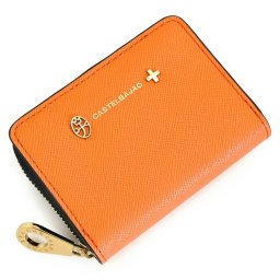 カステルバジャック 財布 小銭入れ コインケース パスケース オレンジ CASTELBAJAC 073622 メンズ 紳士 ギフト 定番 彼氏 彼女 プレゼント