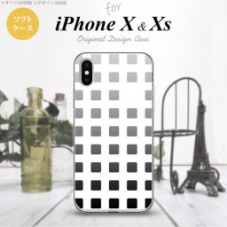 【iPhoneX】【スマホケース/スマホカバー】【アイフォンX】iPhoneX スマホケース カバー アイフォンX スクエア 黒 nk-ipx-tp1365【メール便送料無料】