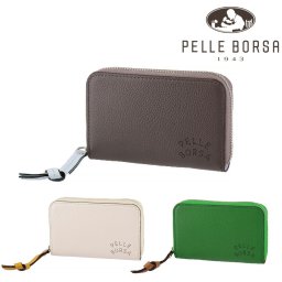 ペレボルサ 財布 ミニ財布 コンパクトウォレット レディース財布 本革 207203 PELLE BORSA ベリーグッズ ミニ レディース カードケース カード入れ 送料無料 誕生日プレゼント ギフト ラッピング無料 女性 女子 一粒万倍日