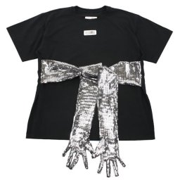 MM6 エムエムシックス 半袖Tシャツ S52GC0358 ブラック