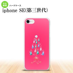 iPhoneSE 3 iPhoneSE 3 スマホケース ハードケース ツリーイヤリング ピンク メンズ レディース nk-ise3-632