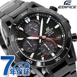 エディフィス EDIFICE ソーラー EQS-960DC-1AV サスペンション 海外モデル メンズ 腕時計 ブランド カシオ casio アナログ ブラック 黒