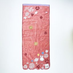 ミッフィー miffy フェイスタオル ブルーミングシャワー