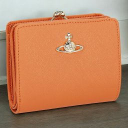 ヴィヴィアン・ウエストウッド 二つ折り財布 レディース ブランド Vivienne Westwood 5107004CU オレンジ