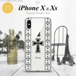 【iPhoneX】【スマホケース/スマホカバー】【アイフォンX】iPhoneX スマホケース カバー アイフォンX ゴシック クリア×黒 nk-ipx-tp1005【メール便送料無料】