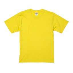 ユナイテッドアスレ United Athle 半袖 Tシャツ トップス アパレル 無地 ダブルステッチ 5942-01 0021 6.2オンス メンズ レディース ユニセックス イエロー