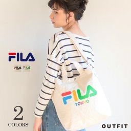 FILA フィラ TOKYO ショルダートート メンズ レディース 通学バッグ 通勤 大容量 高校生 中学生 小学生 スポーツブランド 女の子 かっこいい かわいい おしゃれ ショルダーバッグ 斜め掛け キッズ キャンバス 旅行 カジュアル ギフト 敬老の日 プレゼント ギフト