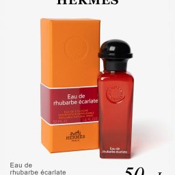 エルメス HERMES EAU DE RHUBARBE ECARLATE オー ドゥ ルバーブ エカルラット オーデコロン 50mL ユニセックス フレグランス