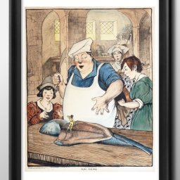 エリザベス テイラーウォルコット 親指トム A3 サイズ ポスター アート おしゃれ 絵画 インテリア 北欧 イラスト マット紙 艶消し アートパネル 額 フレーム デザイン 壁掛け ギフト 新築祝い ディスプレイ 引越し祝い　新生活　空間デザイン 