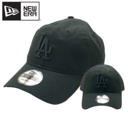 New Era ニューエラ キャップ ロサンゼルス ドジャース 9TWENTY 920 オールブラック メンズ レディース 男女兼用 フリーサイズ 帽子コットン製 LAロゴ ベースボールキャップ 野球帽 メジャーリーグ 60471467 ホワイトデー バレンタインデー クリスマス 結婚記念日 還暦祝い 入学 卒業 入社祝い 退職 プレゼント ギフト 贈り物 恋人 夫婦 母の日 父の日 