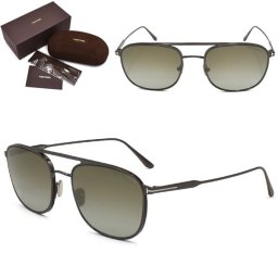 トムフォード サングラス TOM FORD FT0827-12Q-56 Jake サングラス EYEWEAR FT827 メンズ ガンメタル ブラウングレーグラデーション