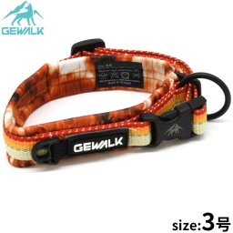 ジウォーク GEWALK コンフォタブル カラー（首輪） 3号 オレンジ