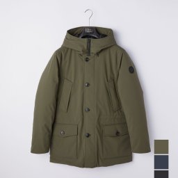 WOOLRICH ArcticStretchParka ダウンジャケット CFWOOU0465MRUT0102 ウールリッチ メンズ アウター ビジネス フーデッド パーカ カジュアル ウェア 軽量 秋冬 ギフト プレゼント ブラック ブルー グリーン XS S M L