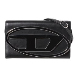 ディーゼル DIESEL 長財布 ショルダーバッグ X08824 PR818 T8013 CYGNUS ウォレットポシェット お財布ショルダー レディース ブラック
