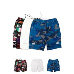 ショートパンツ SY32 by sweet years 10005 RUSH GUARD SHORT PANTS ラッシュガード メンズ ブルーカモ柄
