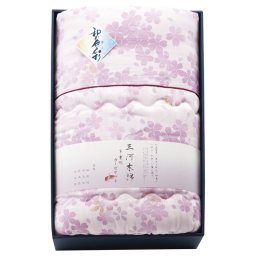 和の色彩 三河木綿 ダブルガーゼ 羽毛タッチ中わた 肌布団 ピンク ／掛け布団 寝具 住まい・家具 敬老の日 プレゼント ギフト お祝い いつ 70代 80代 メッセージ おじい おばあ 祖父母 お彼岸 お供え 秋 2026 送料無料 ギフト プレゼント プチギフト 内祝い 快気祝い 出産祝い 結婚祝い 引出物 新築祝い お返し