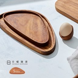 日曜雑貨 SUNDAY SUPPLIES トレー トライアングル Sサイズ[木製 皿 プレート おしゃれ ケーキ お菓子 ケーキ皿 焼き菓子 盛り付け ホームパーティー 誕生日 クリスマス 料理 食器 取り皿 木製プレート インスタ 映え]