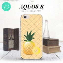 【SH03J】【スマホケース/スマホカバー】【アクオス R】SH03J スマホケース AQUOS R SH-03J カバー アクオス R パイナップル  nk-sh03j-655【メール便送料無料】