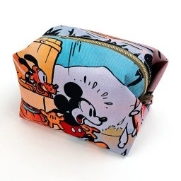 ディズニー ミッキー Mickey Mouseポスターアートポーチ 小物入れ   E-COME