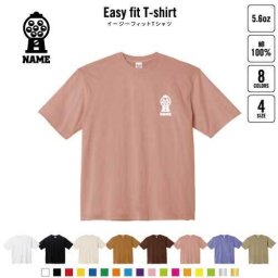 ゲームセンタースタッフ4  名入れイージーフィットTシャツ ビッグシルエット ワイドTシャツ ゆったりめ ラージ 韓国風 アメカジ トレンド レイヤード だぼだぼ  ゲーセン　アミューズメント　がちゃ B系 ストリート系