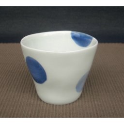 【名入れ】　二色丸紋　高仙茶