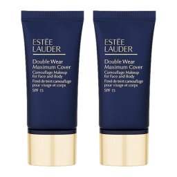 エスティローダー ダブル ウェア マキシマム カバー メークアップ　SPF 15 1N1 アイボリーヌード 30ml x 2  |  ESTEE LAUDER  クリームファンデ 美容グッズ コスメ化粧品 誕生日 クリスマス ホワイトデー 結婚記念日 ウエディングギフト 母の日 送別会 バレンタインデー 女性
