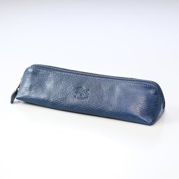 イルビゾンテ ペンケース メンズ レディース バケッタレザー 本革 BLU ブルー ネイビー C0562 P 866 【スペシャルラッピング660円(別売り)】送別会 誕生日 お中元 結婚祝い 結婚式 高級 父の日 母の日 即日発送 ホワイトデー