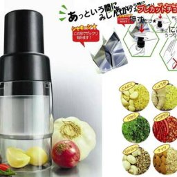 みじん切りチョッパー フードプロセッサー 手で押すだけ スライサー みじん切り器 フードチョッパー しょうが にんにく みじん切り器 にんにくつぶし 離乳食 介護職