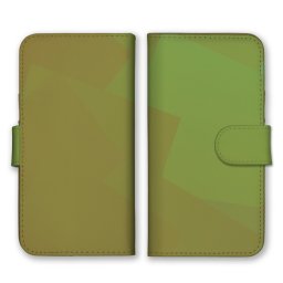 ＼全機種対応／ スマホケース 手帳型 スマホカバー 手帳タイプ スマートフォン ケース カバー スクエア 四角 図形 グリーン ブラウン かわいい おしゃれ かっこいい カードホルダー付き カード収納 合皮 合成レザー