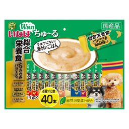 いなば Wanちゅ～る 総合栄養食 とりささみバラエティ 犬用 14g×40本