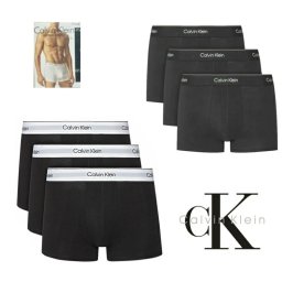 カルバンクライン 3枚組 ボクサーパンツ CALVIN KLEIN パンツ メンズ インナー・ルームウェア NB3963A U2662 アンダーウェア トランクス ブラック ホワイト ストレッチ コットン