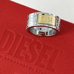 ディーゼル 指輪 太め メンズ 父の日 ブランド おしゃれ ステンレス リング シルバー ゴールド 16号～24号 シンプル 誕生日プレゼント 男性 プレゼント ファッションリング 彼氏 男子 男友達 DIESEL 成人 卒業 入学