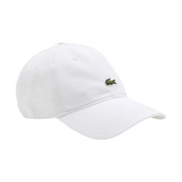 ラコステ LACOSTE キャップ 帽子 小物 アクセサリー 綿 コットン RK0491 001 レディース メンズ ユニセックス ホワイト