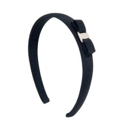 フェラガモ FERRAGAMO カチューシャ 340086-430314 ヴァラ リボン BLACK ブラック