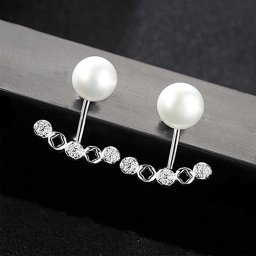 ピアス 両耳用 キュービックジルコニア 淡水パール シルバー925 ホワイト ピンク パープル シルバー スタッド 中粒 上品 大人 おしゃれ バックキャッチ pe0046