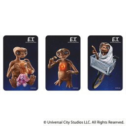 ET グッズ 通販 E.T. ステッカー まじかる百貨店ステッカー 4947864075620 the Extra Terrestrial01 シール ステッカーシール 映画グッズ イーティー おしゃれ 推し活 キャラクター レンチキュラー かわいい スマホ